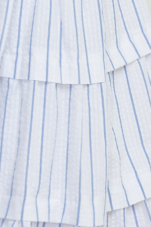 BREEZE NOTE WOVEN MIDI DRESS