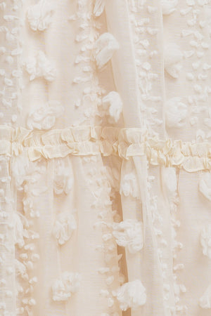 CLOUD NINE GOWN WOVEN ANKLE DRESS