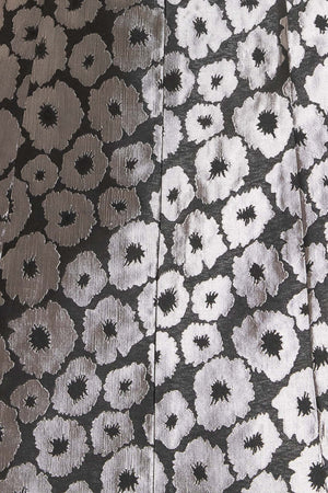 SHINE ON ME WOVEN JACQUARD MINI DRESS