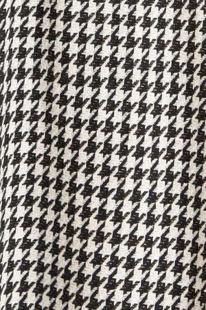 MONOCHROME BALLET WOVEN MIDI DRESS