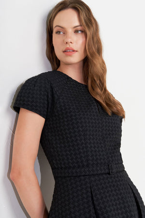 MOOD STUDY WOVEN MIDI DRESS