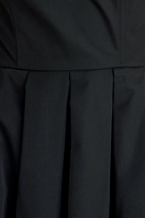 GALA NOIR WOVEN MIDI DRESS