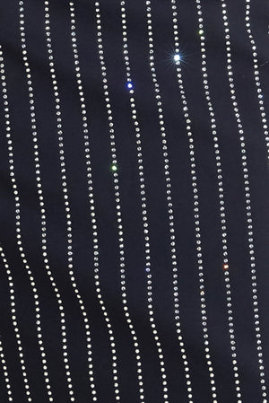 VERTICAL GRACE WOVEN MIDI DRESS