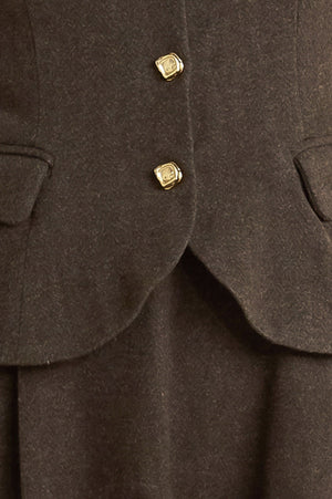 HERITAGE TAILOR WOVEN MIDI DRESS