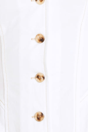 ELEGANTLY YOURS WOVEN MIDI DRESS