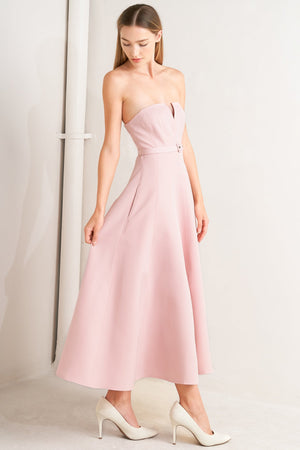 WEEKEND GLAM WOVEN MIDI DRESS