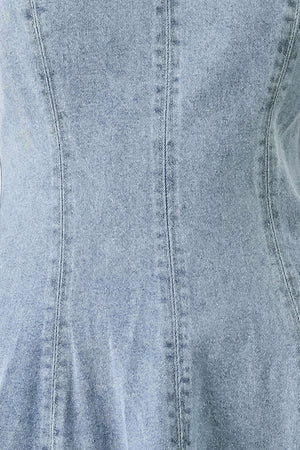 Cloud Ninette Denim Midi Dress