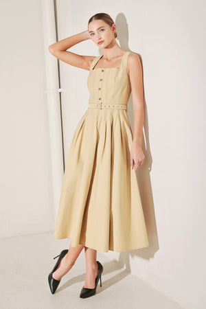 Sahara Grace Woven Midi Dress
