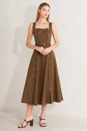 Sweet Sienna Woven Midi Dress