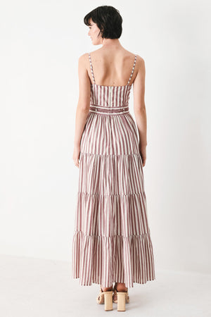 ROSY BREEZE WOVEN ANKLE DRESS