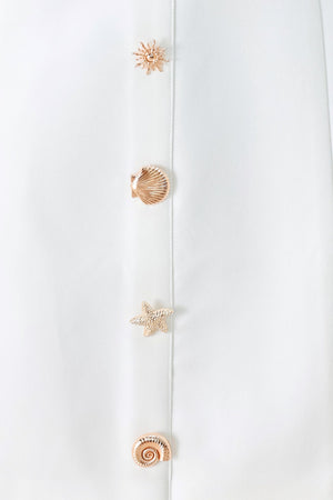 PURE GLAM WOVEN MINI DRESS