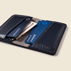 Compact Bifold with RFID Protection - Navy Limited Edition