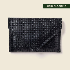 Mini Envelope Wallet With RFID protection - Black Limited Edition