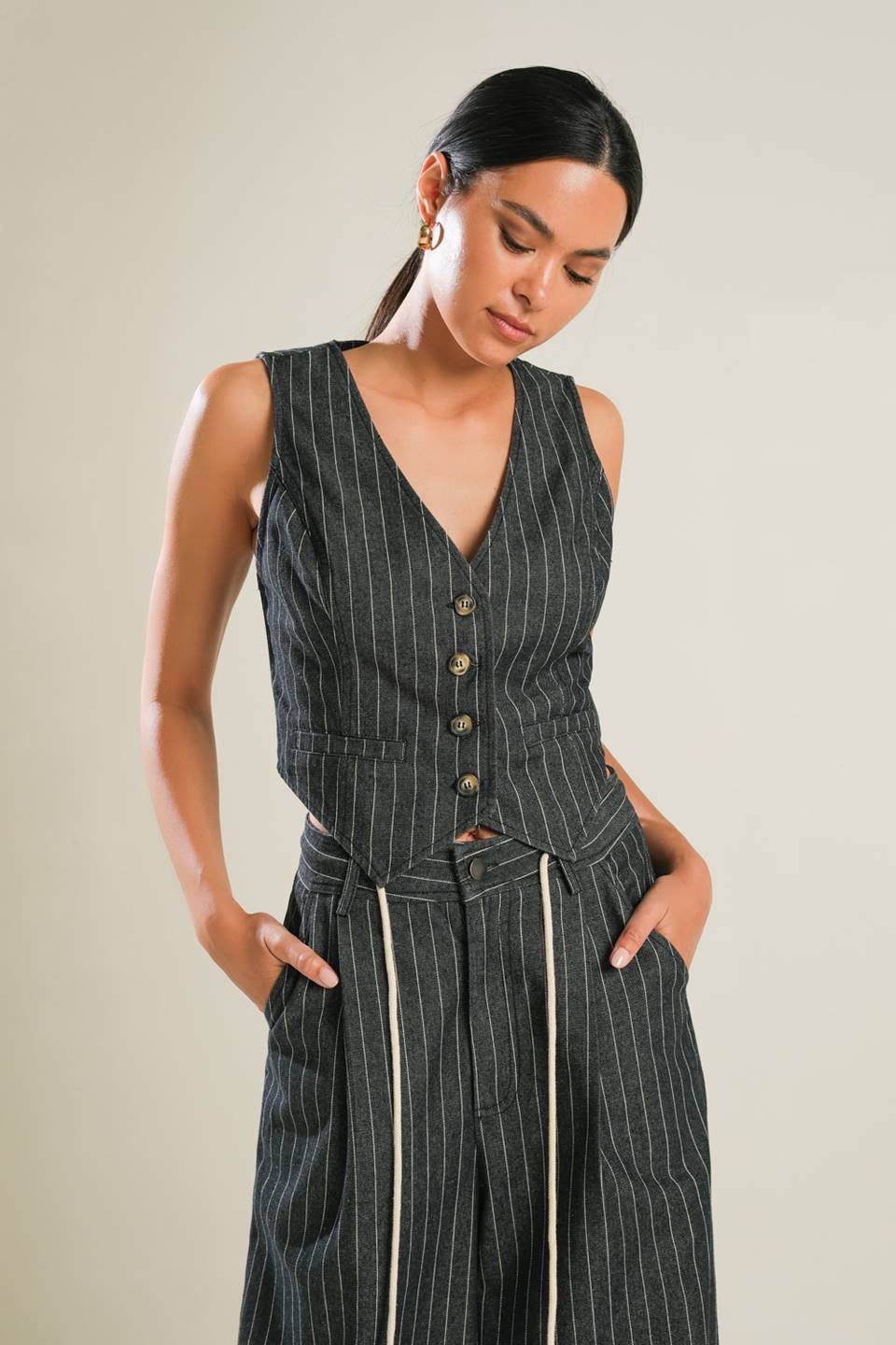 Hazy Days Denim Vest