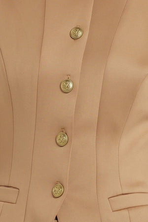 ROMANTIC PETAL WOVEN VEST