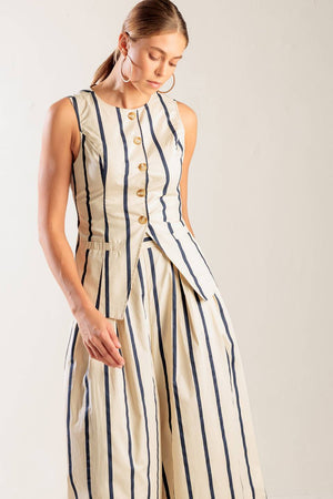 HERE AND NOW WOVEN VEST