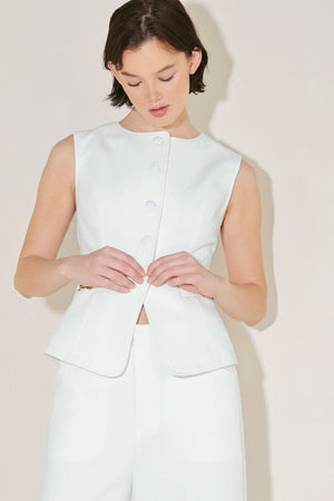 POWER LINE THEORY WOVEN VEST