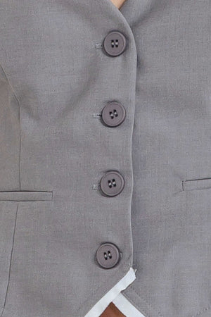 POWER LINES WOVEN VEST