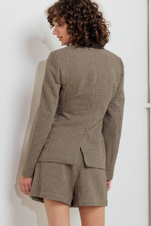 PREPPY EDGE WOVEN JACKET