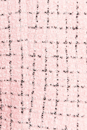 ROSÉ EDGE ENSEMBLE TWEED VEST