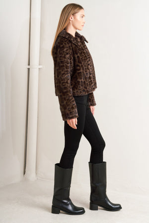 WILD FAME FAUX LEATHER JACKET