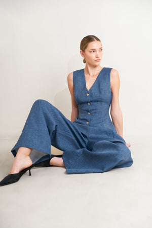 POWER MOVE WOVEN VEST