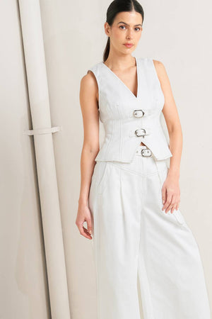 CANVAS DRIFT TWILL VEST