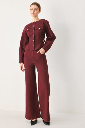 MERLOT RIDGE WOVEN JACKET