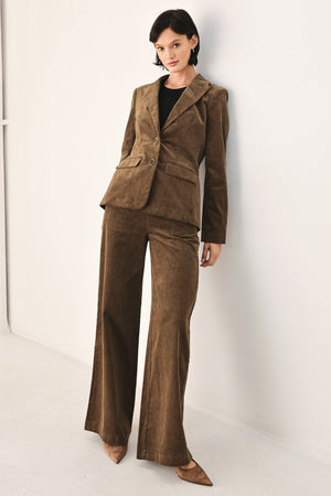 AUTUMN IN MANHATTAN CORDUROY BLAZER