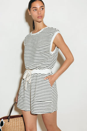 SUNSET COVE STRIP ROMPER