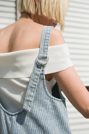 JOURNEY OF LOVE DENIM JUMPSUIT