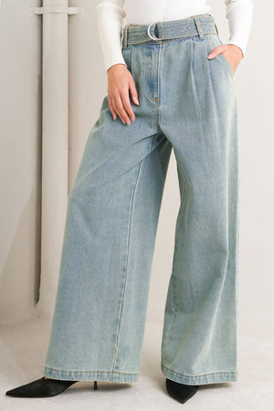 THINK OF ME DENIM PANTS