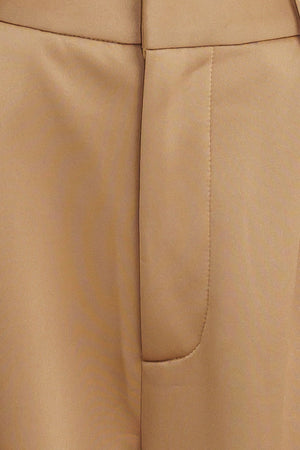 ROMANTIC PETAL WOVEN PANTS