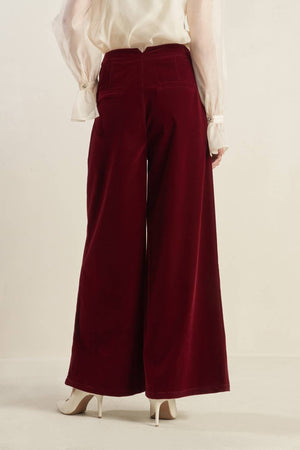COY CHARM VELVET PANTS