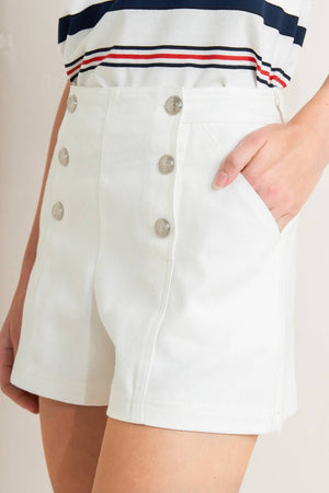 FRENCH ESCAPE WOVEN SHORT