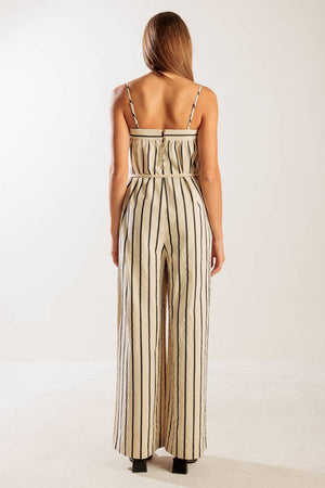 JUST THE BEGINNING WOVEN JUMPSUIT