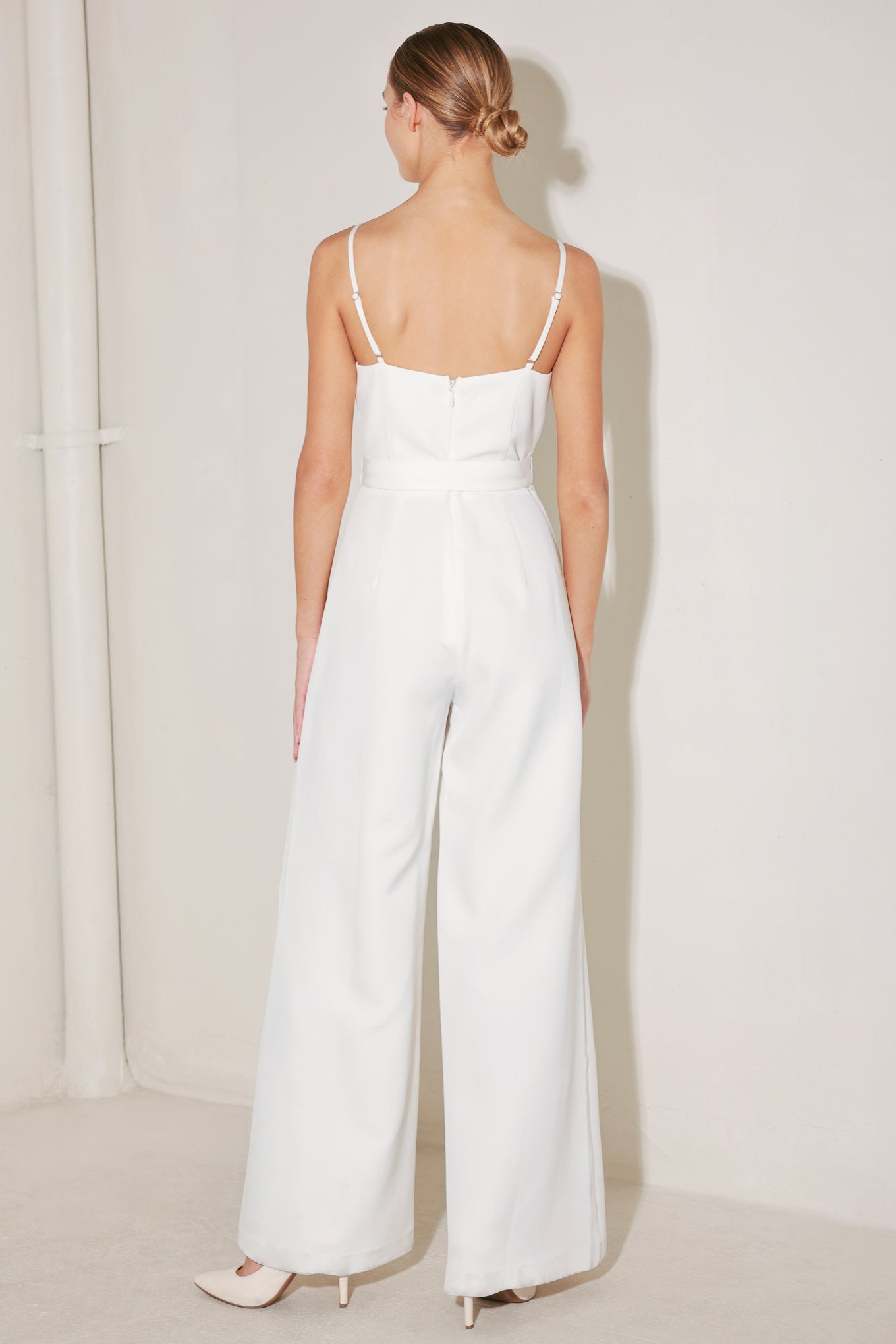Arctic Elegance Woven Jumpsuit