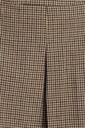 CHECK ATTITUDE WOVEN WOOLEN SKORT