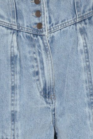 Sunlit Denim Moment Shorts