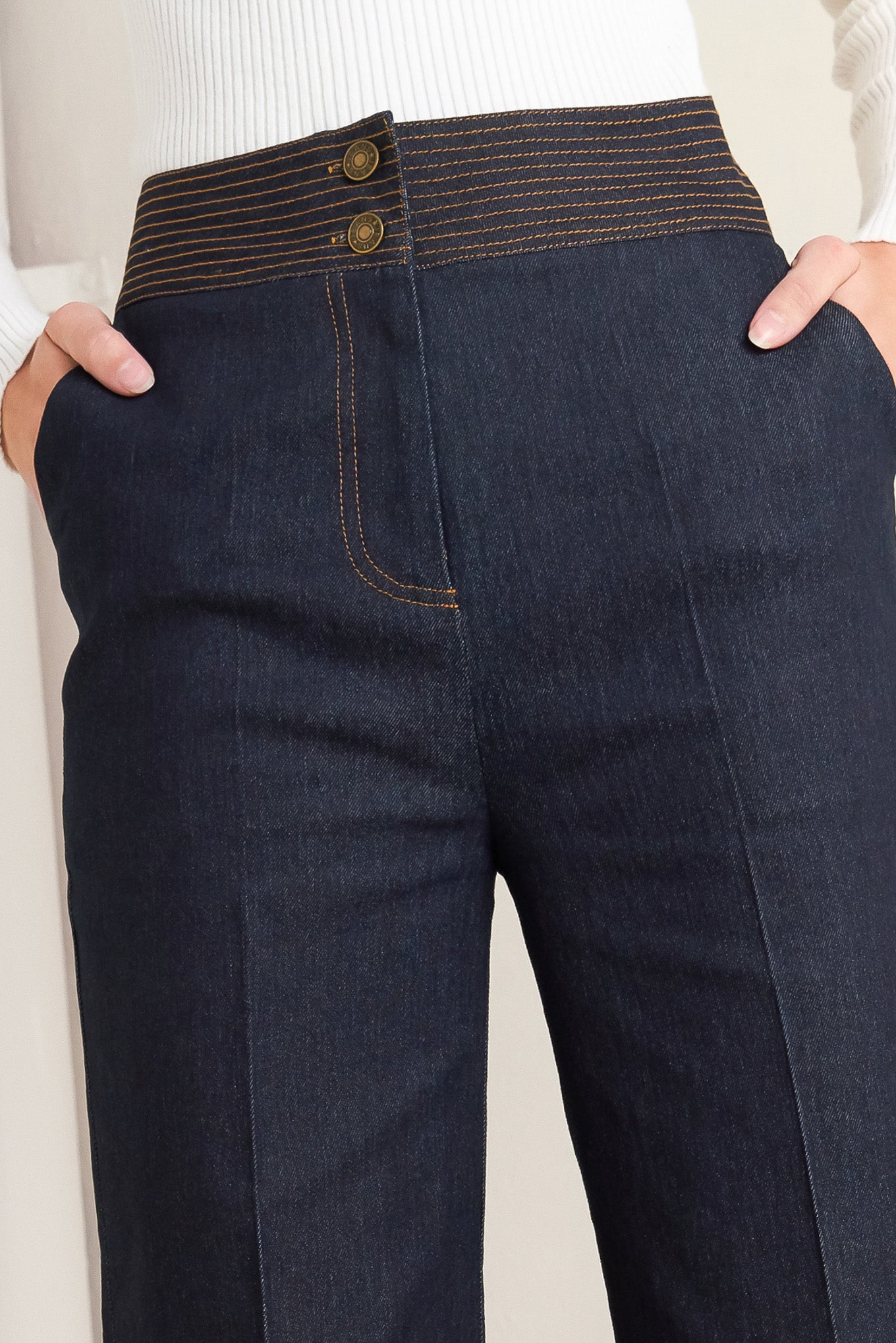 STRONG FRAME DENIM PANTS