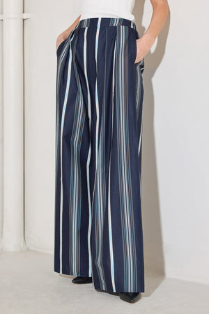 CITY STRIPE WOVEN PANTS