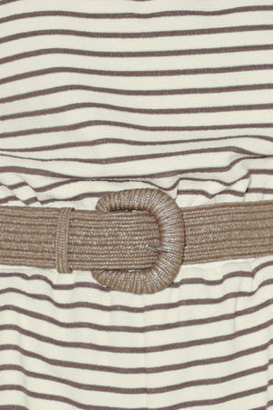 Weekend Stripe Knit Romper