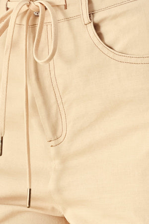 Modern Sand Woven Pants