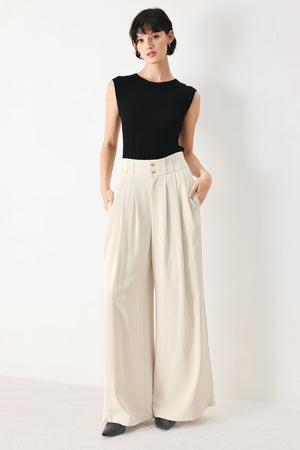 MODERN MINIMAL WOVEN PANTS