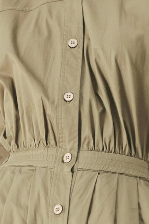 Olive Daydream Woven Jumpsuit