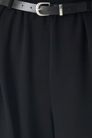 BLACK TIE PALAZZO WIDE LEG PANTS