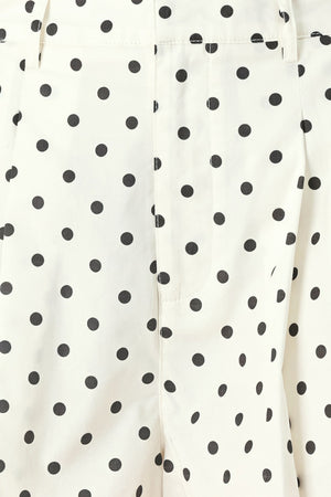 CHAMPAGNE DOTS WOVEN SHORTS