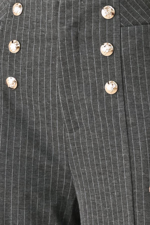 MODERN PINSTRIPE WOVEN PANTS
