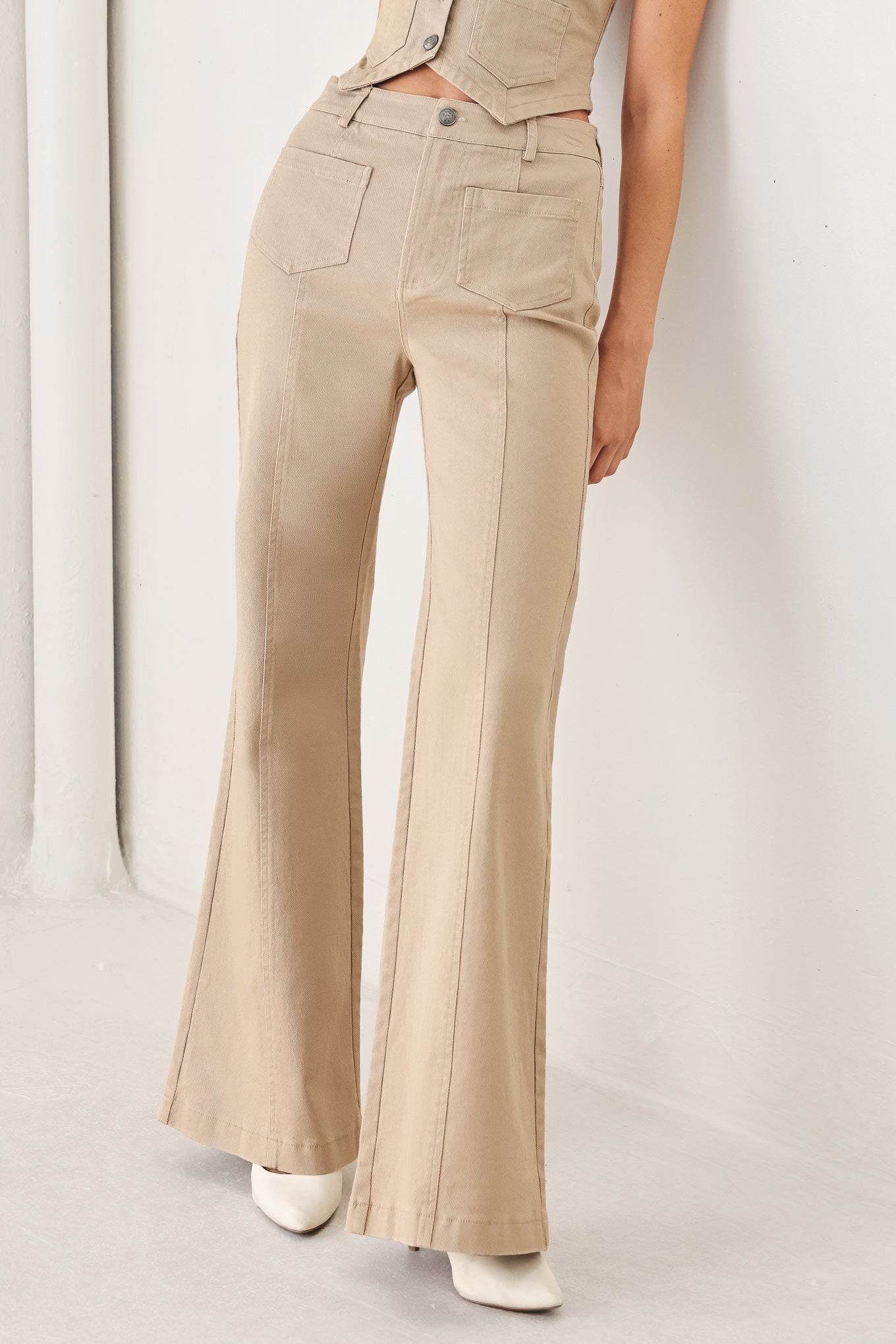 PORTOFINO WOVEN PANTS - Knitted Belle Boutique
