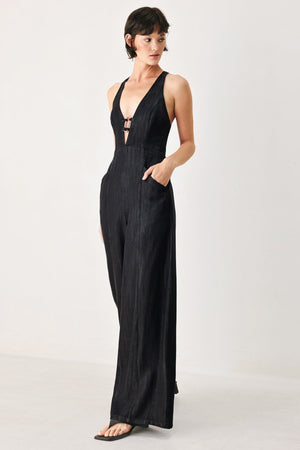 NOIR COAS WOVEN JUMPSUIT